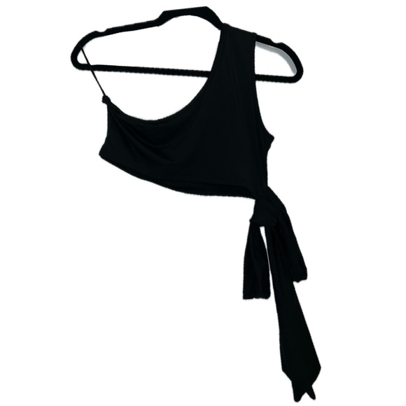 Y2K One Shoulder Side Knot Crop Top BNWOT- [Size S] - Picture 7 of 12